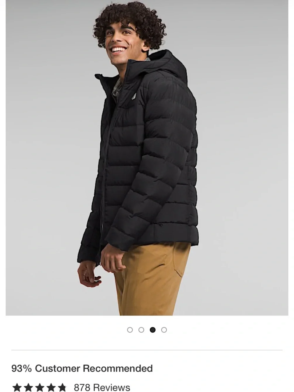 NWT The North Face Men’s Aconcagua 3 Hoodie TNF Black M